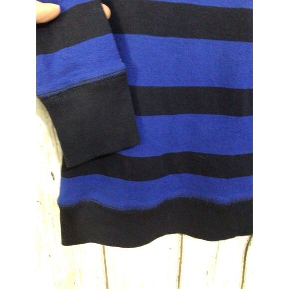 LRL Lauren Jeans Co. Royal Blue & Black Knit top Button Accents Size XS 🌺🌸 - Picture 6 of 9